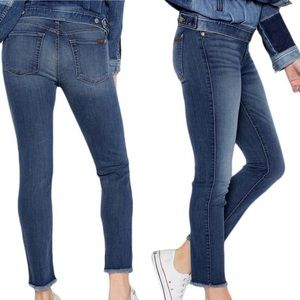 7 for all mankind Roxanne (b) air skinny jeans